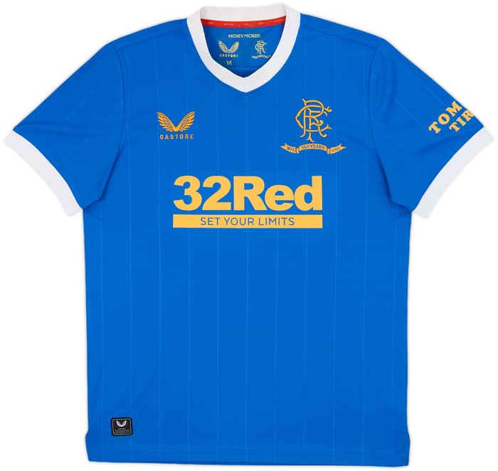 2021-22 Rangers Home Shirt - 5/10 - (M)