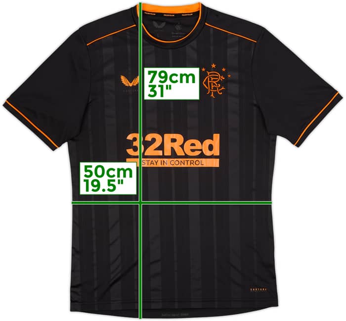 2020-21 Rangers Third Shirt - 4/10 - (L)