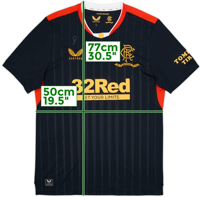 2021-22 Rangers '150 Years Anniversary' Away Shirt - 8/10 - (L)