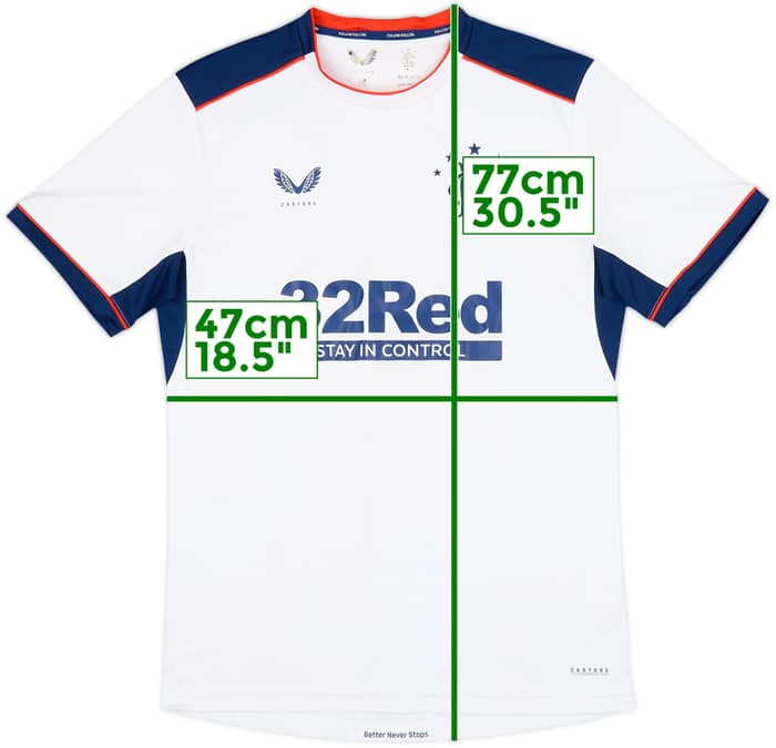 2020-21 Rangers Away Shirt - 6/10 - (M)