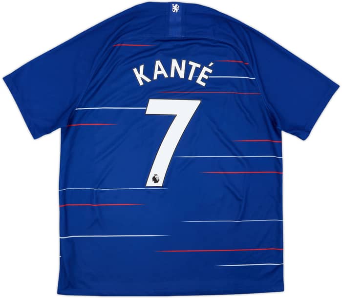 2018-19 Chelsea Home Shirt Kante #7 - 9/10 - (XL)