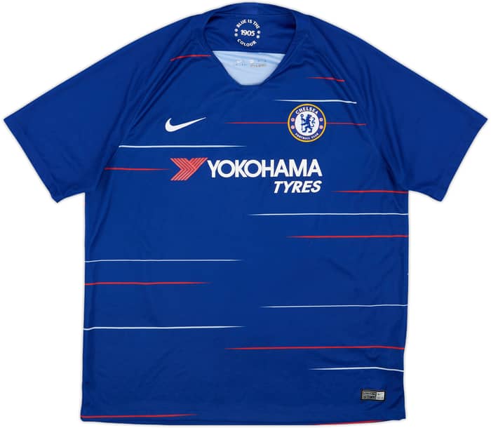 2018-19 Chelsea Home Shirt Kante #7 - 9/10 - (XL)