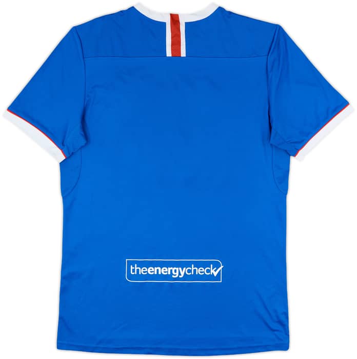 2020-21 Rangers Home Shirt - 9/10 - (M)