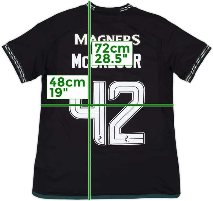 2023-24 Celtic Away Shirt McGregor #42 - 8/10 - (Women's M)