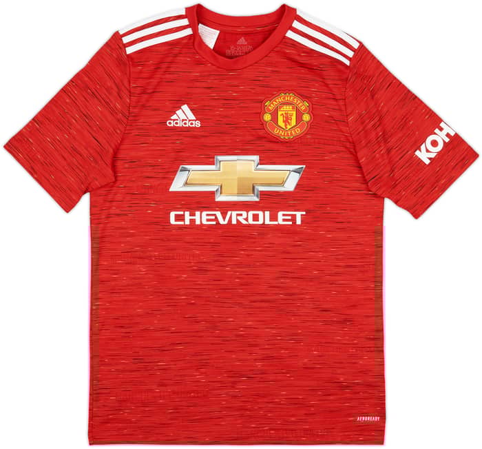 2020-21 Manchester United Home Shirt Rashford #10 - 6/10 - (XL.Boys)