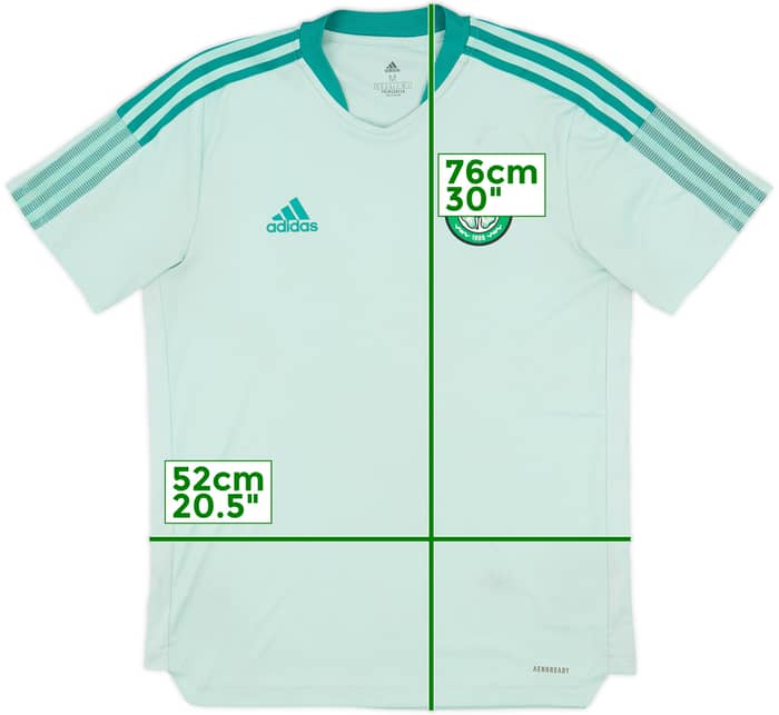 2021-22 Celtic adidas Training Shirt - 7/10 - (M)