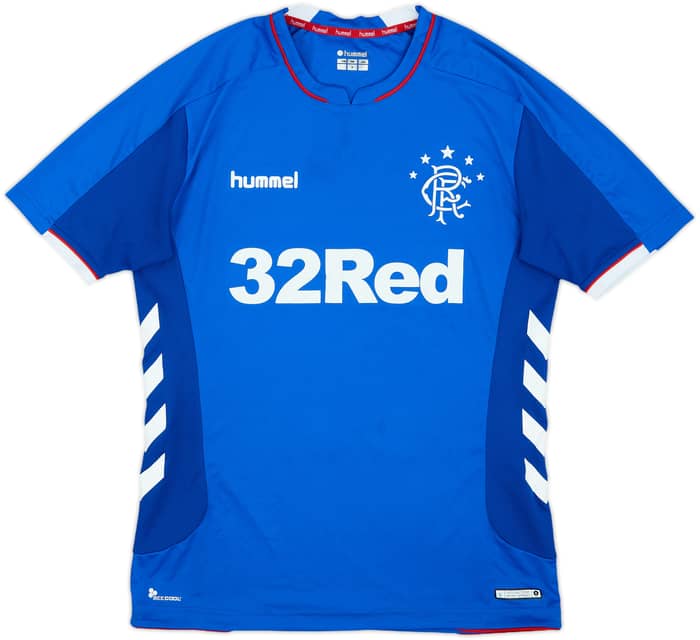 2018-19 Rangers Home Shirt - 8/10 - (M)