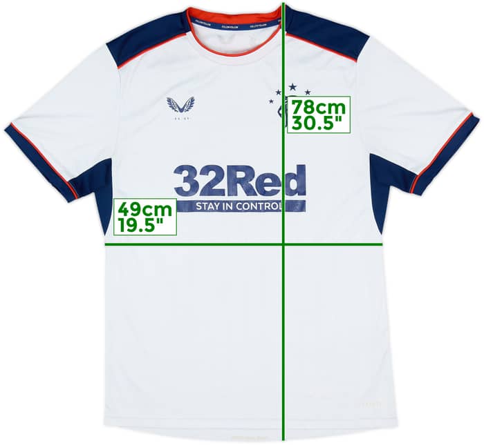 2020-21 Rangers Away Shirt - 4/10 - (L)