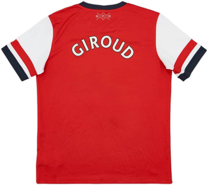 2012-14 Arsenal Home Shirt Giroud - 7/10 - (XL.Boys)