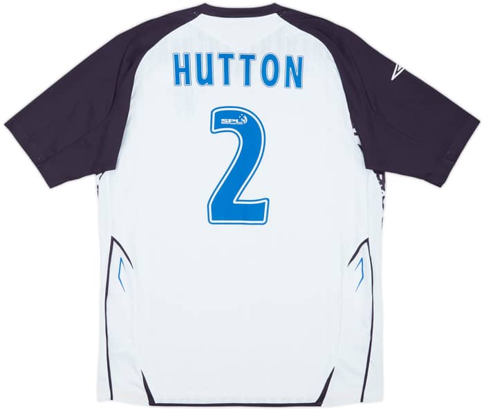 2007-08 Rangers Away Shirt Hutton #2 - 7/10 - (L)