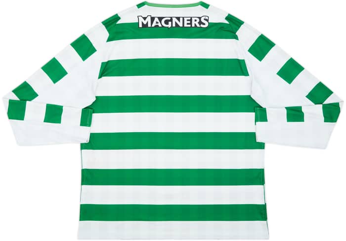 2018-19 Celtic Home L/S Shirt - 5/10 - (XL)