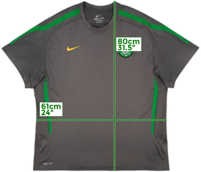 2010-11 Celtic Nike Training Shirt - 5/10 - (XXL)