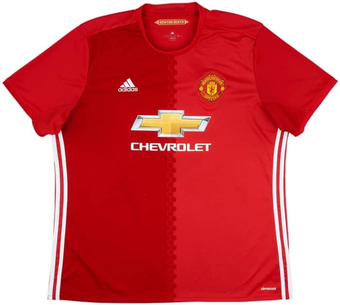 2016-17 Manchester United Home Shirt Ibrahimovic #9 - 8/10 - (XXL)