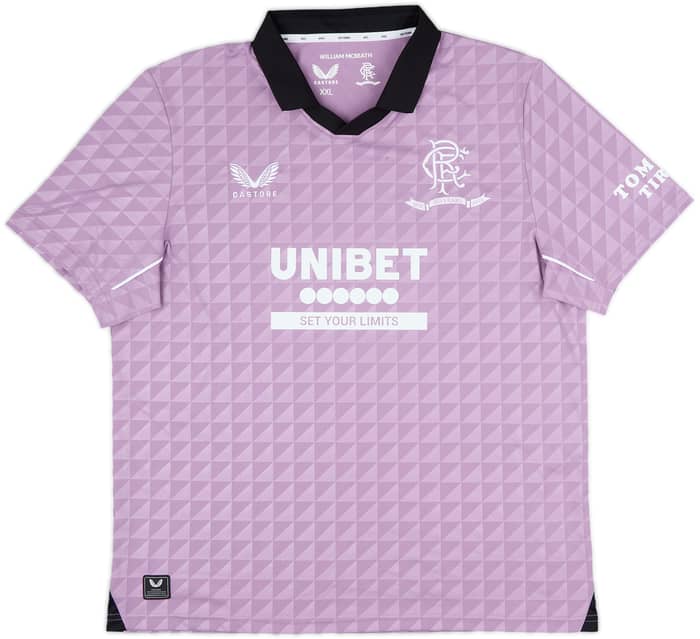 2021-22 Rangers '150 Years Anniversary' Third Shirt - 10/10 - (XXL)