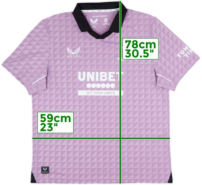 2021-22 Rangers '150 Years Anniversary' Third Shirt - 10/10 - (XXL)