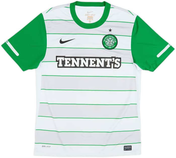 2011-12 Celtic Away Shirt Brown #8 - 8/10 - (M)