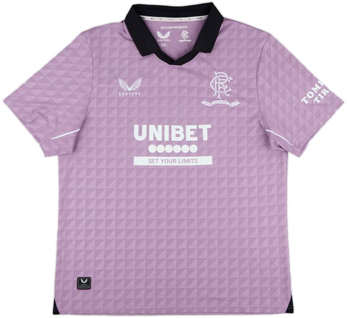 2021-22 Rangers '150 Years Anniversary' Third Shirt - 10/10 - (XXL)