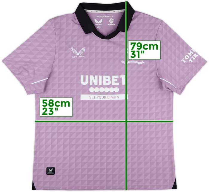 2021-22 Rangers '150 Years Anniversary' Third Shirt - 10/10 - (XXL)