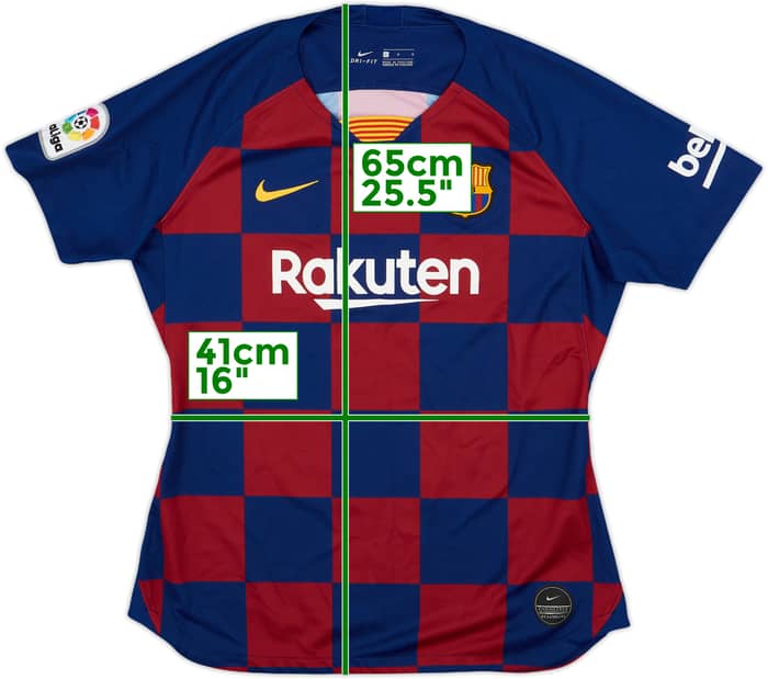 2019-20 Barcelona Home Shirt - 9/10 - (Women's L)