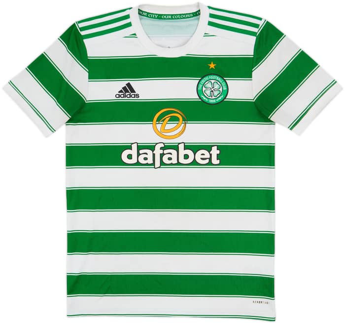2021-22 Celtic Home Shirt - 7/10 - (S)