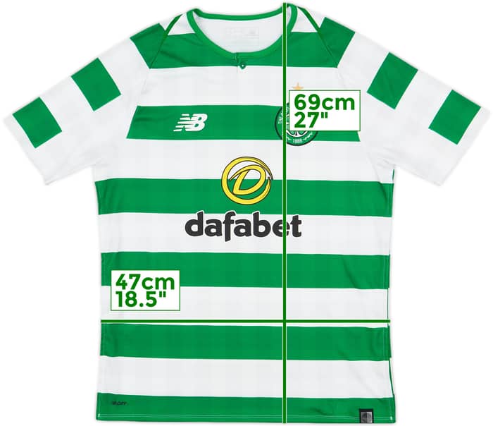 2018-19 Celtic Home Shirt - 7/10 - (S)