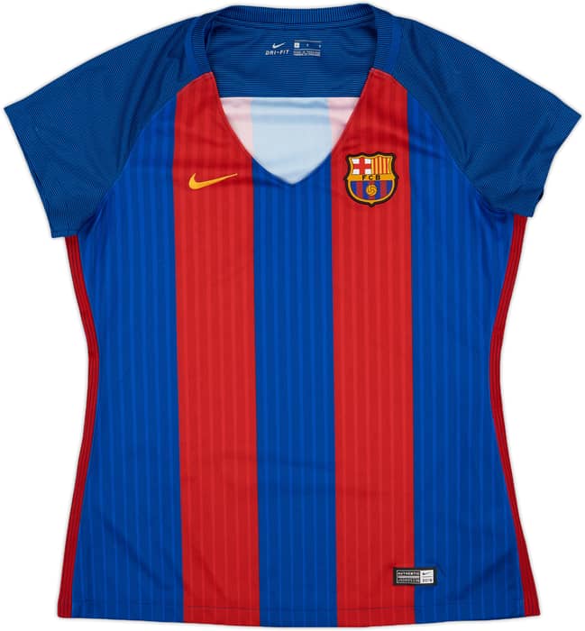 2016-17 Barcelona Home Shirt - 9/10 - (Women's L)