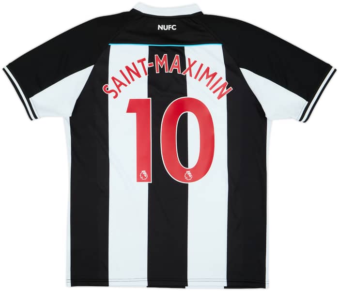 2021-22 Newcastle Home Shirt Saint-Maximin #10 - 6/10 - (XL)
