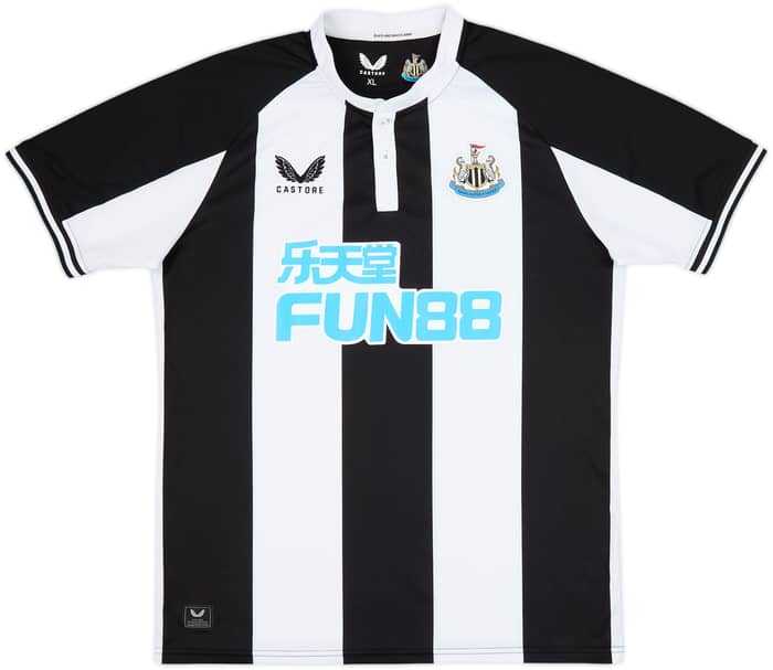2021-22 Newcastle Home Shirt Saint-Maximin #10 - 6/10 - (XL)
