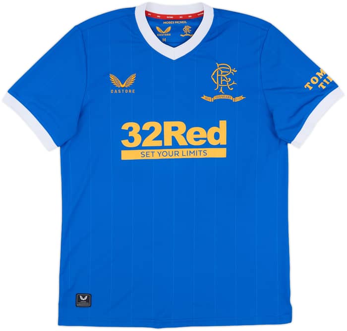 2021-22 Rangers Home Shirt - 10/10 - (M)