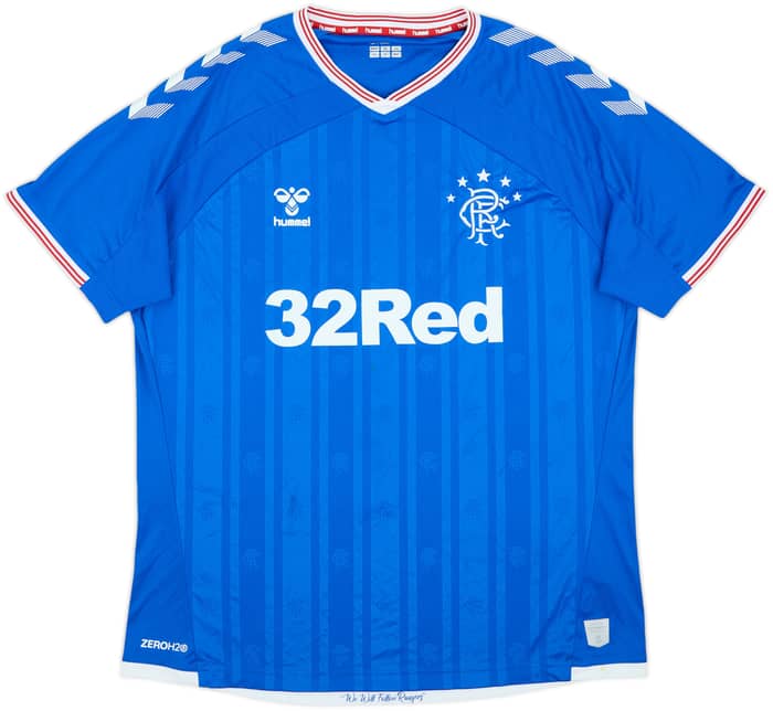 2019-20 Rangers Home Shirt - 9/10 - (XXL)