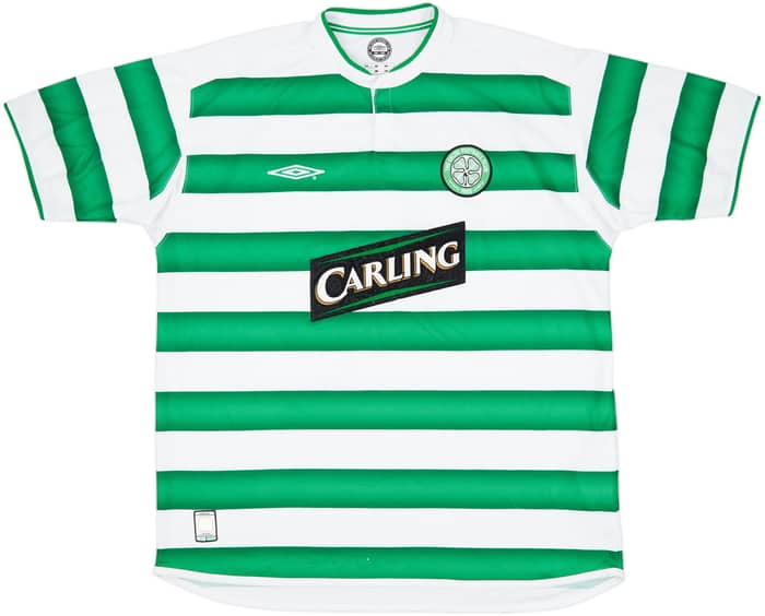 2003-04 Celtic Home Shirt Petrov #19 - 5/10 - (XL)