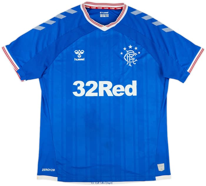 2019-20 Rangers Home Shirt - 7/10 - (XL)