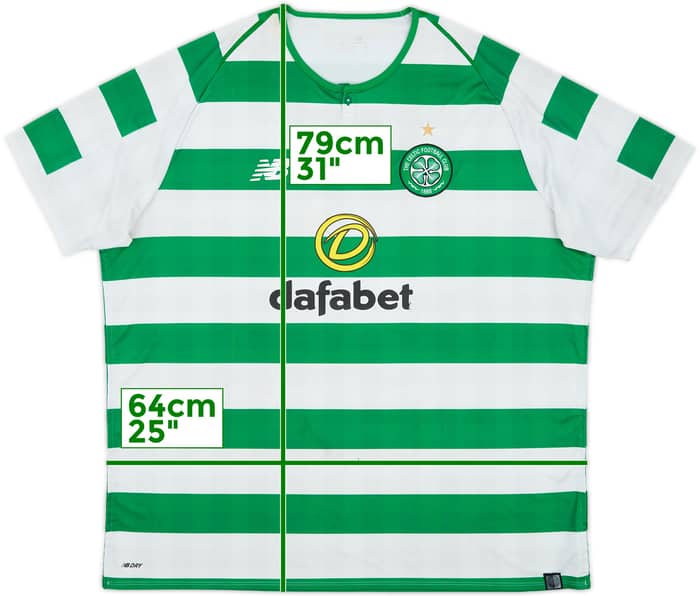 2018-19 Celtic Home Shirt - 5/10 - (XXL)