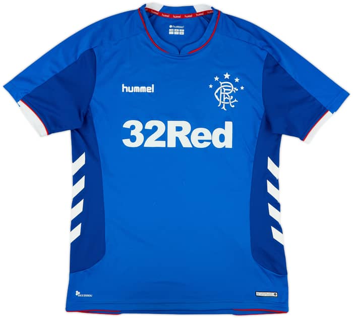 2018-19 Rangers Home Shirt - 8/10 - (L)
