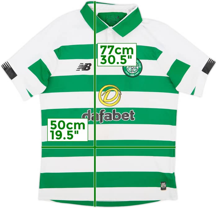 2019-20 Celtic Home Shirt - 7/10 - (M)