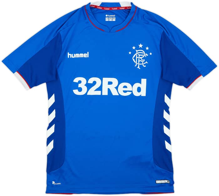 2018-19 Rangers Home Shirt - 8/10 - (S)