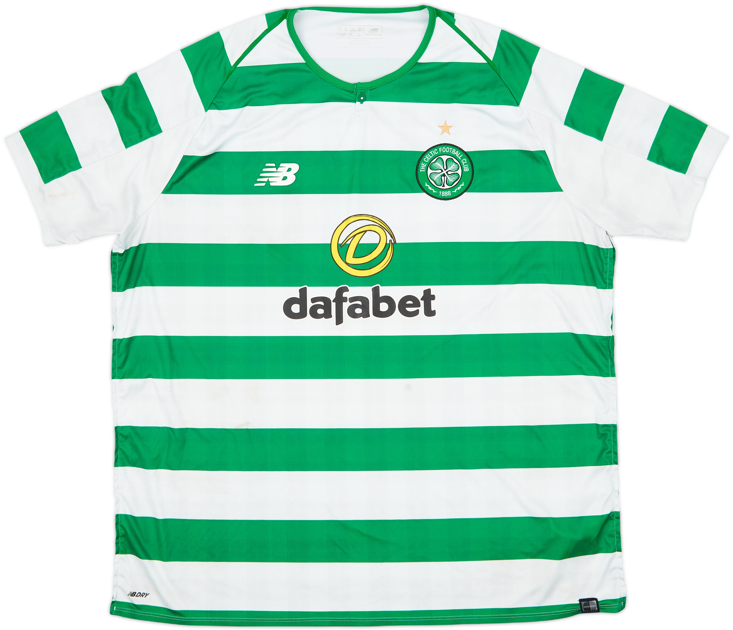 2018-19 Celtic Home Shirt - 6/10 - (XXL)