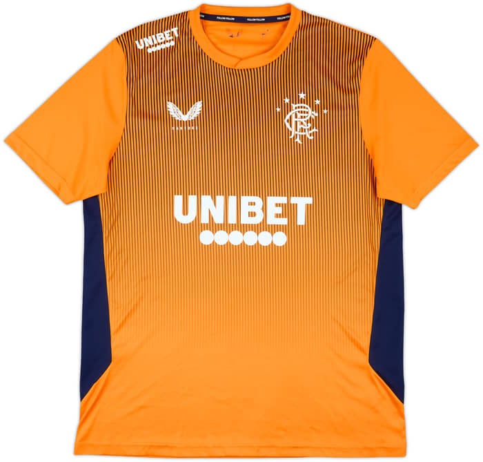 2022-23 Rangers Castore Training Shirt - 8/10 - (L)