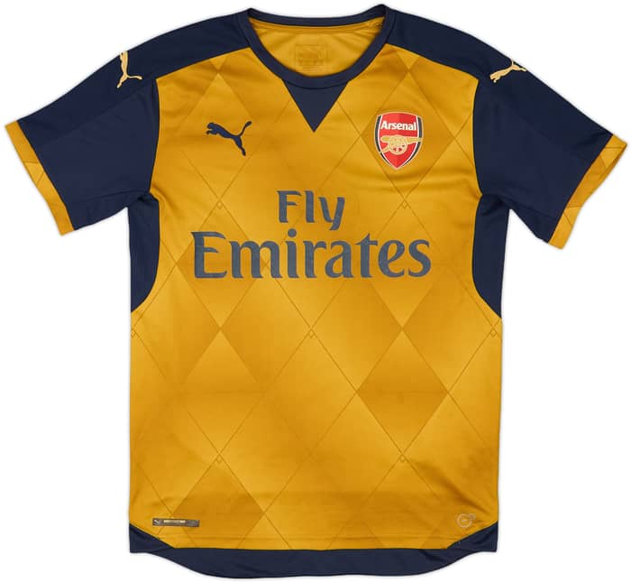 2015-16 Arsenal Away Shirt Arteta #8 - 7/10 - (M)