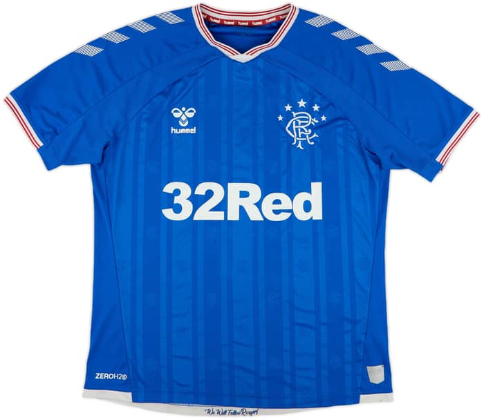 2019-20 Rangers Home Shirt - 6/10 - (L)