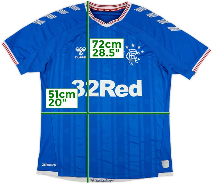2019-20 Rangers Home Shirt - 6/10 - (L)