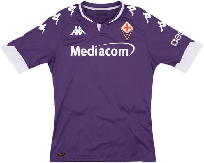 2020-21 Fiorentina Player Issue Home Shirt Ribery #7 - 8/10 - (M)