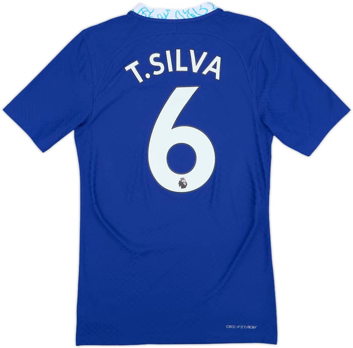 2022-23 Chelsea Authentic Home Shirt T.Silva #6 - 10/10 - (XS)