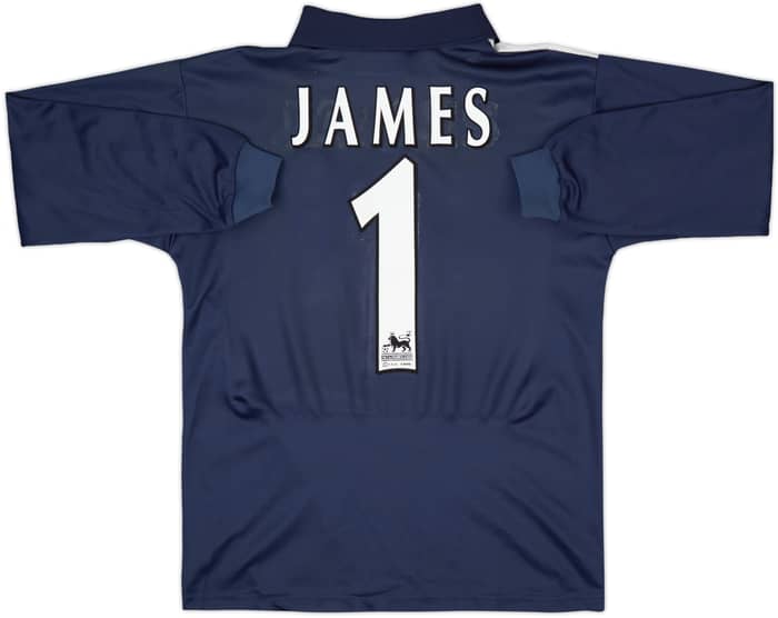 1998-99 Liverpool GK Shirt James #1 - 6/10 - (XL.Boys)