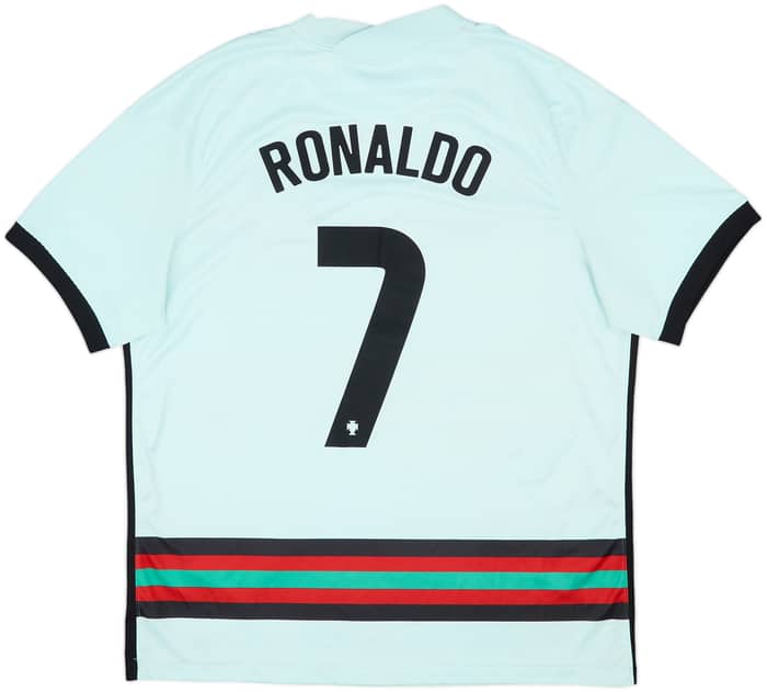2020-22 Portugal Away Shirt Ronaldo #7 - 8/10 - (XL)