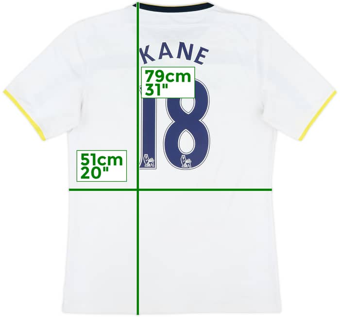 2014-15 Tottenham Home Shirt Kane #18 - 5/10 - (M)