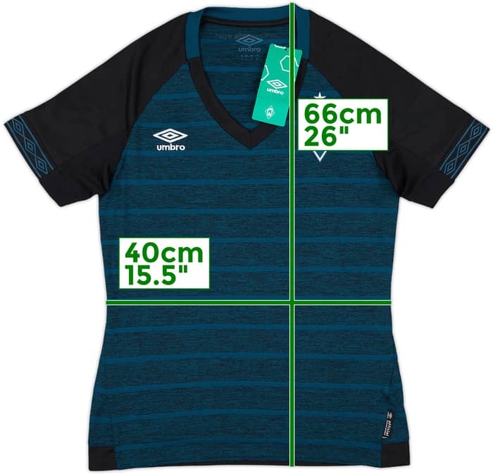 2018-19 Werder Bremen Away Shirt (Women's S)