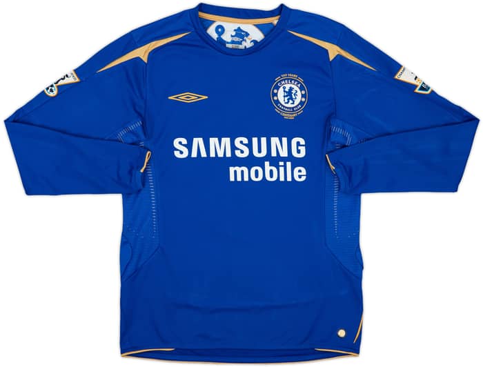 2005-06 Chelsea Centenary Home Shirt Lampard #8 - 8/10 - (S)