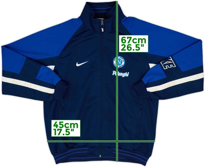 1997-98 Napoli Nike Track Jacket - 7/10 - (M)