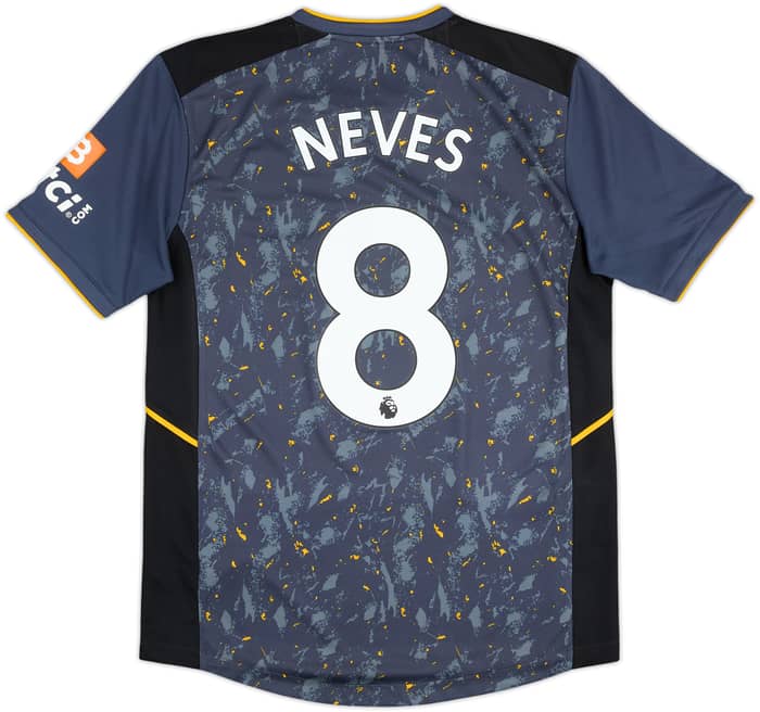 2021-22 Wolves Away Shirt Neves #8 - 8/10 - (M)